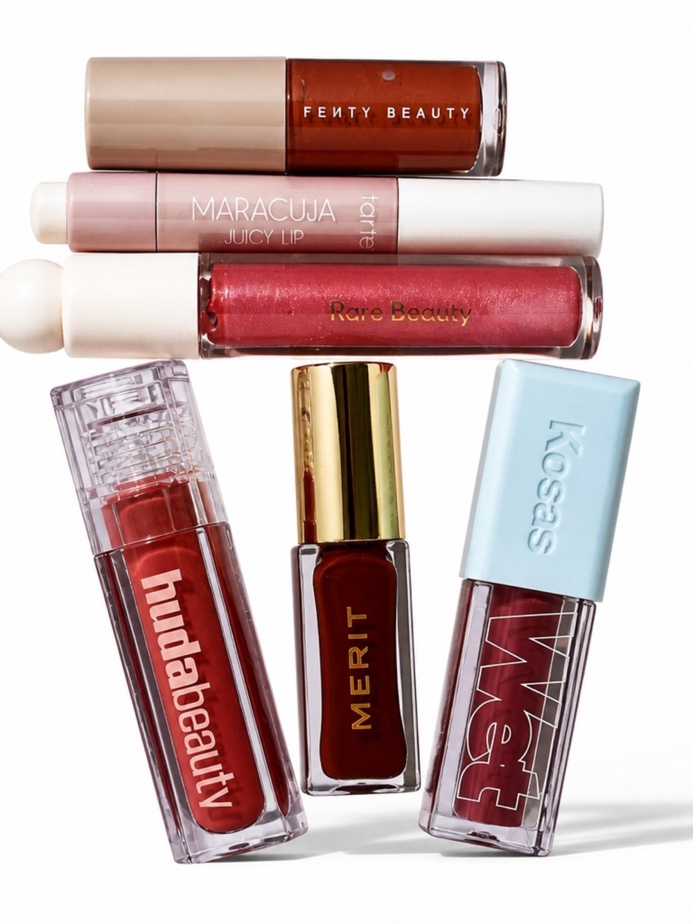 Fenty Rare Huda Merit Kosas Tarte Lip Bundle